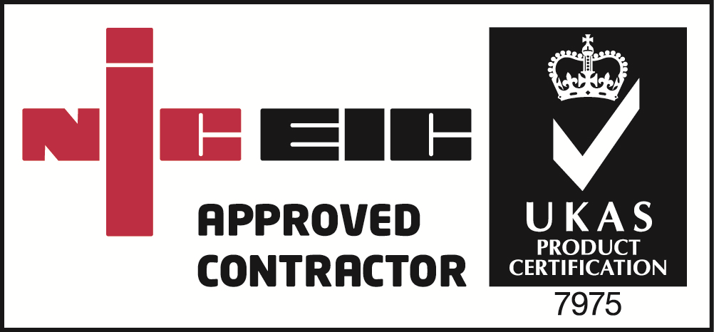 NIC EIC Domestic Installer UKAS Product Certification Logo