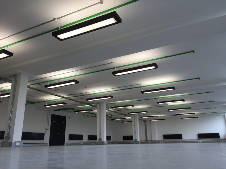 Biscuit Factory lighting