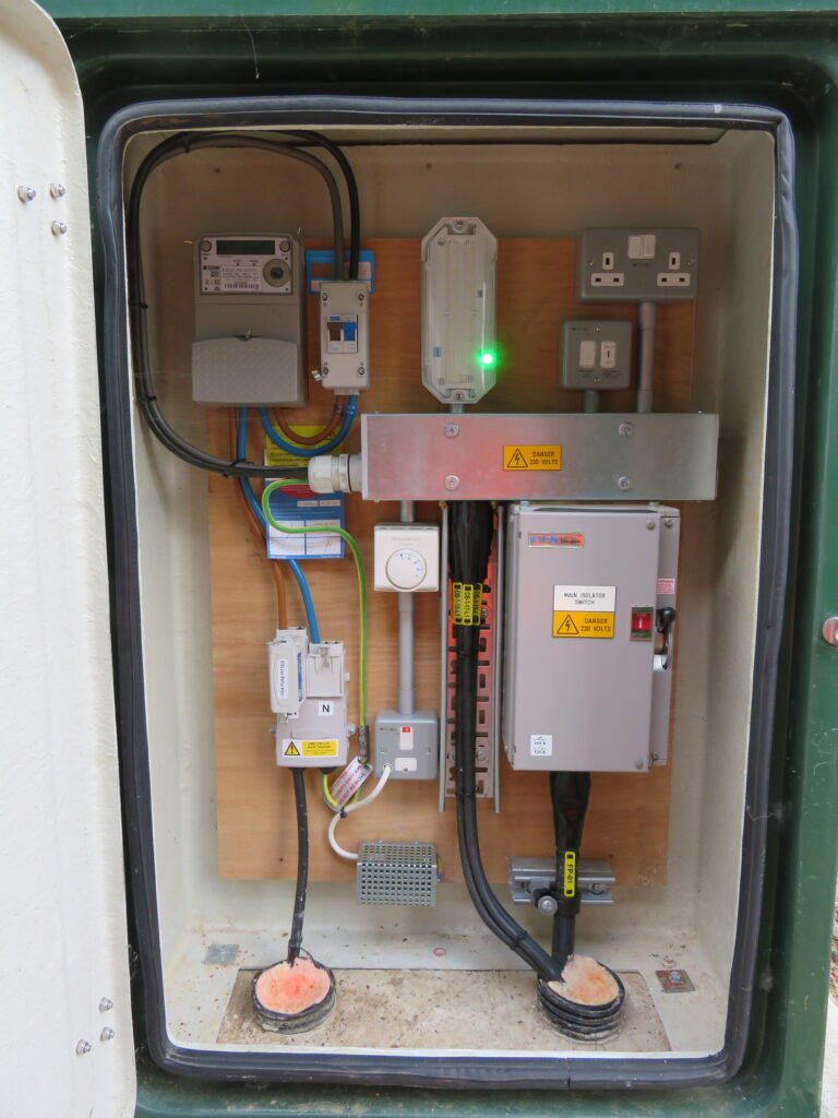 Trimley Station switchboard